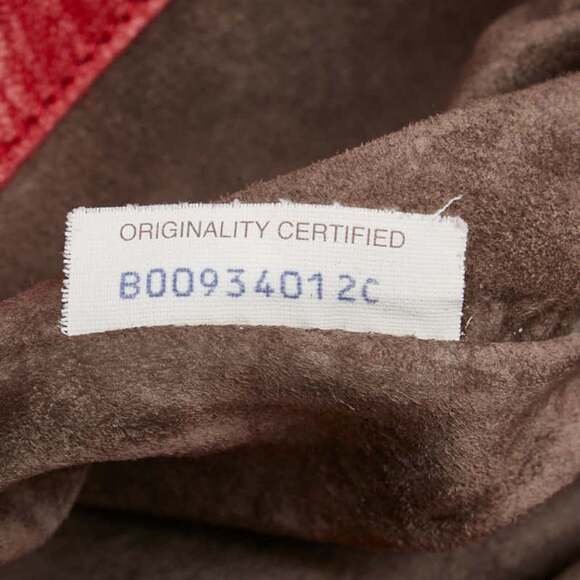 BOTTEGA VENETA Red Leather Intrecciato Tote Bag